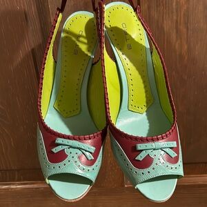 Etro slingback pumps size 11 style 722 NIB